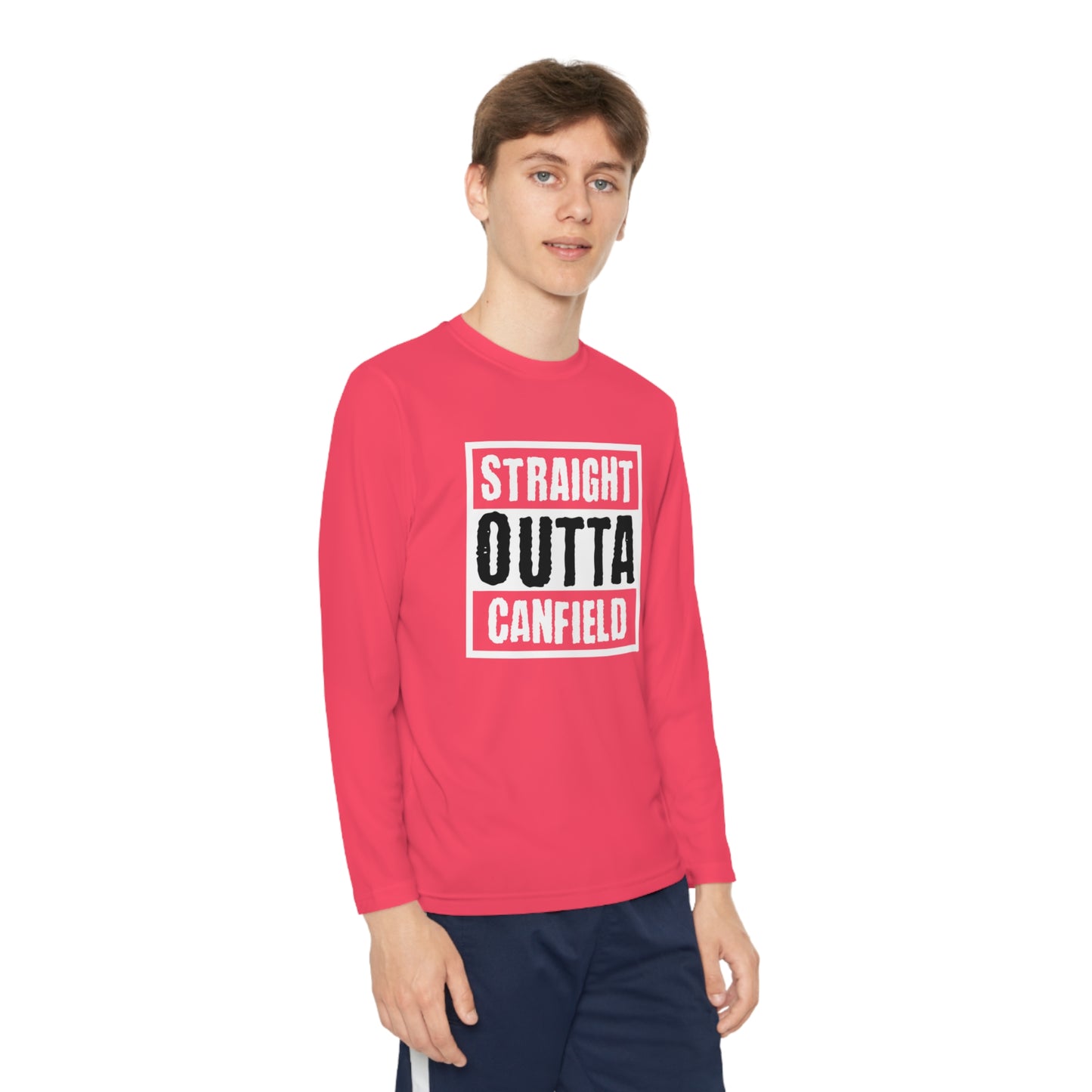 "Straight Outta Canfield" Youth Long Sleeve Competitor Tee