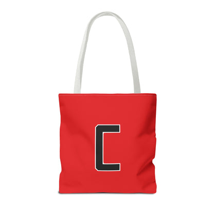 "Straight Outta Canfield" Tote Bag, Black "C"