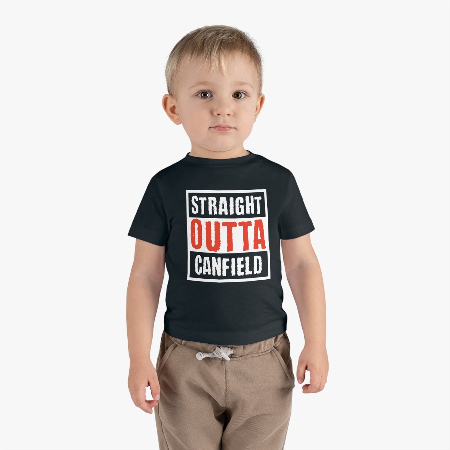 "Straight Outta Canfield" Infant Cotton Jersey Tee