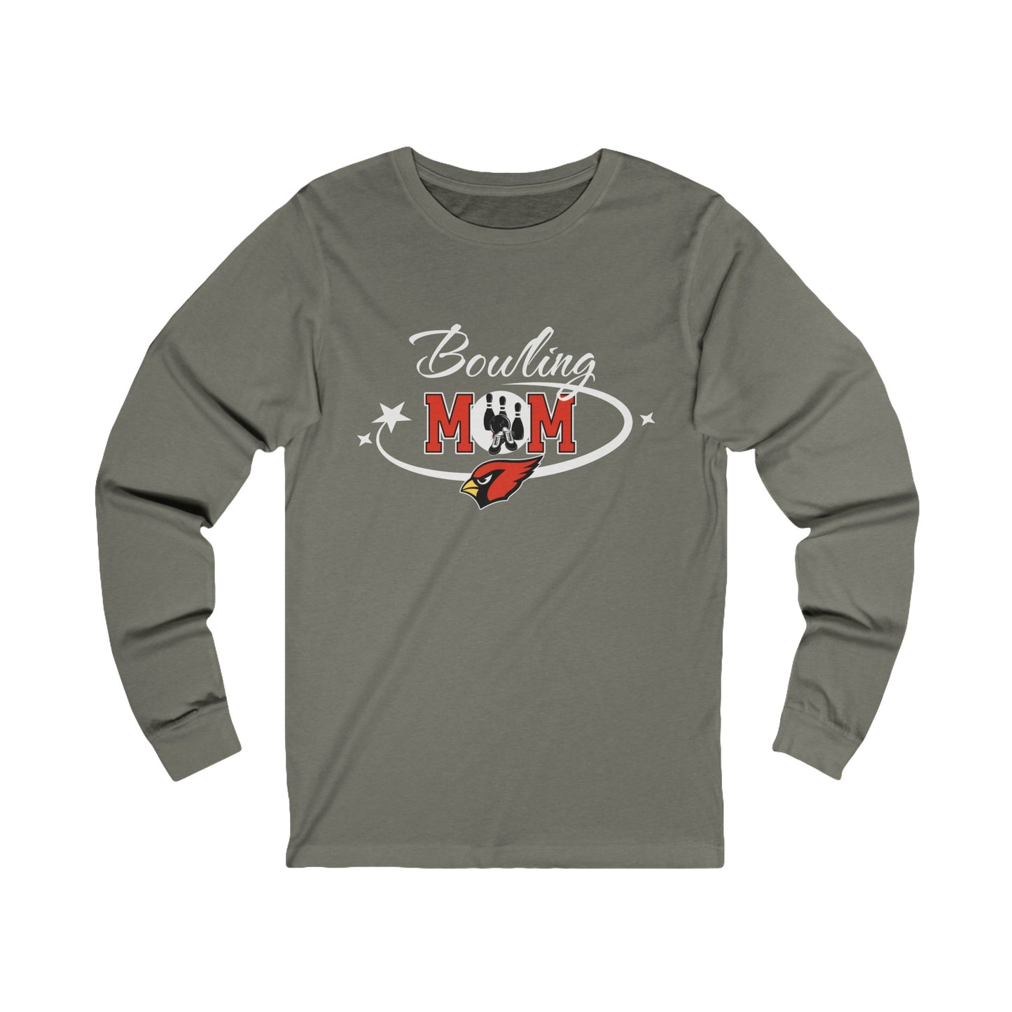 Bowling Mom, Long Sleeve Tee