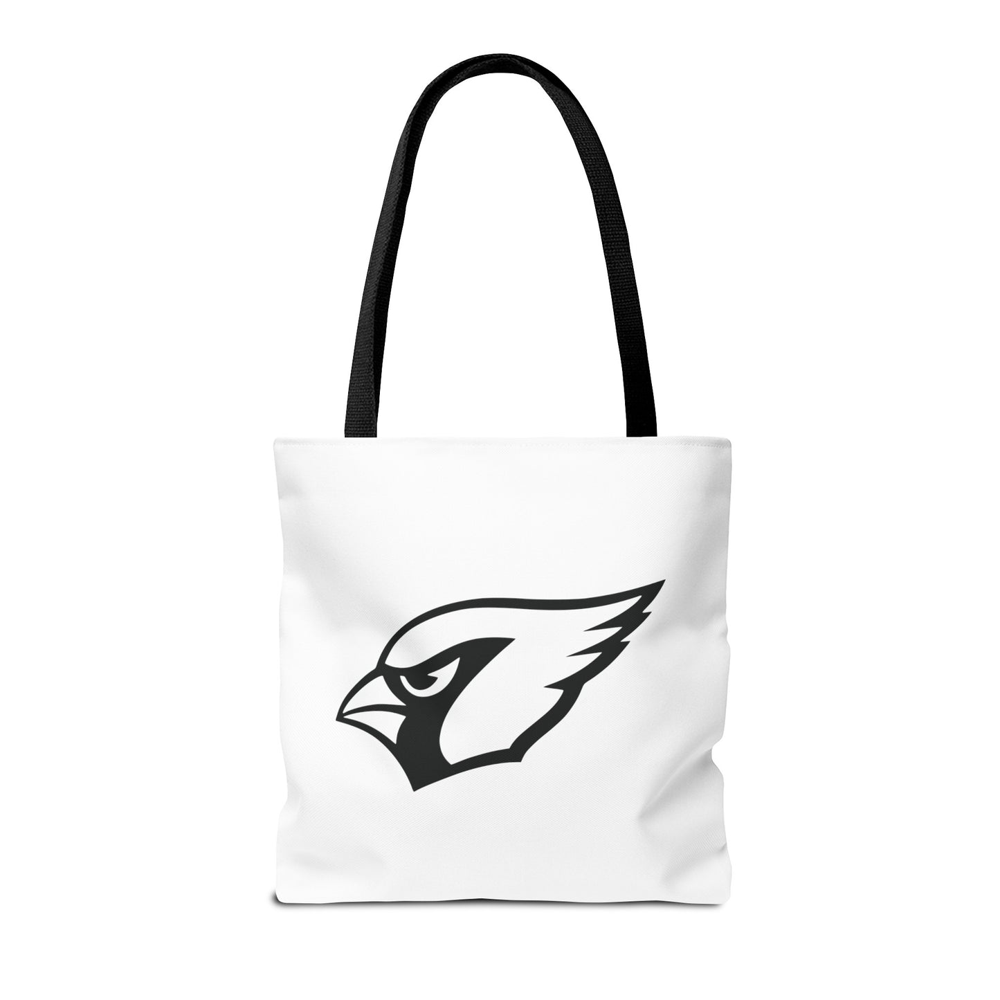 Canfield Tote Bag, White Cardinal & White Canfield "C"