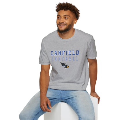 Back-the-Blue Canfield Football Softstyle T-Shirt