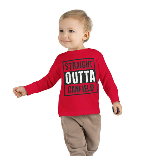 "Straight Outta Canfield", Toddler Long Sleeve Tee