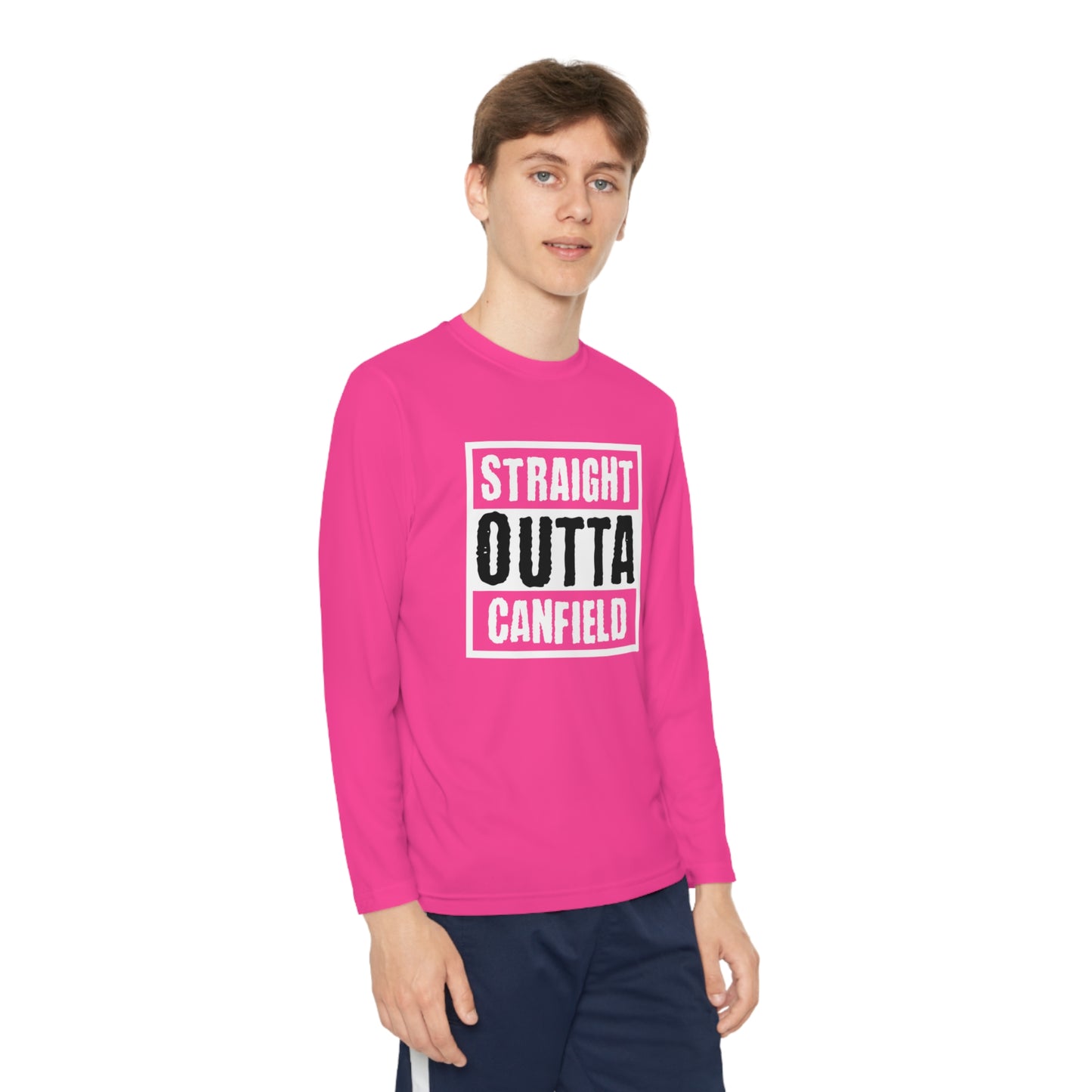 "Straight Outta Canfield" Youth Long Sleeve Competitor Tee