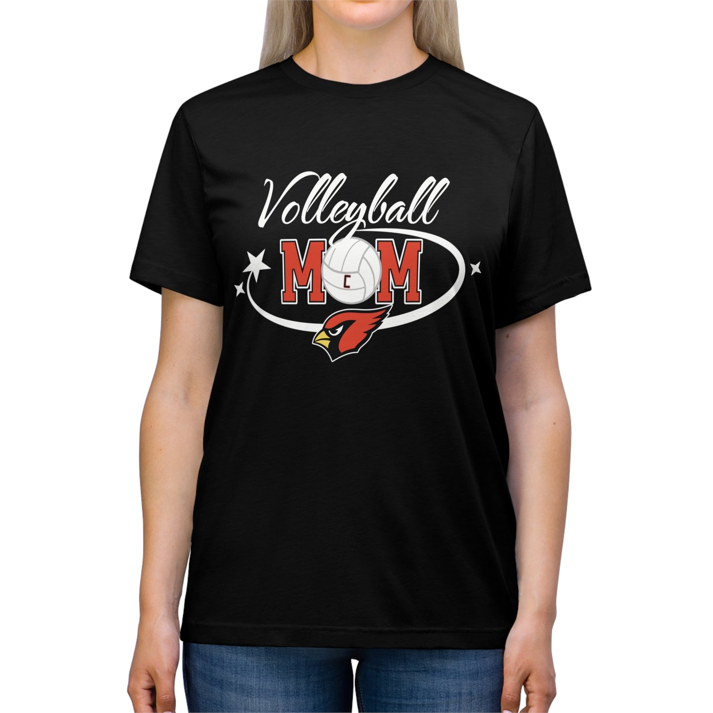 Volleyball Mom Triblend Tee