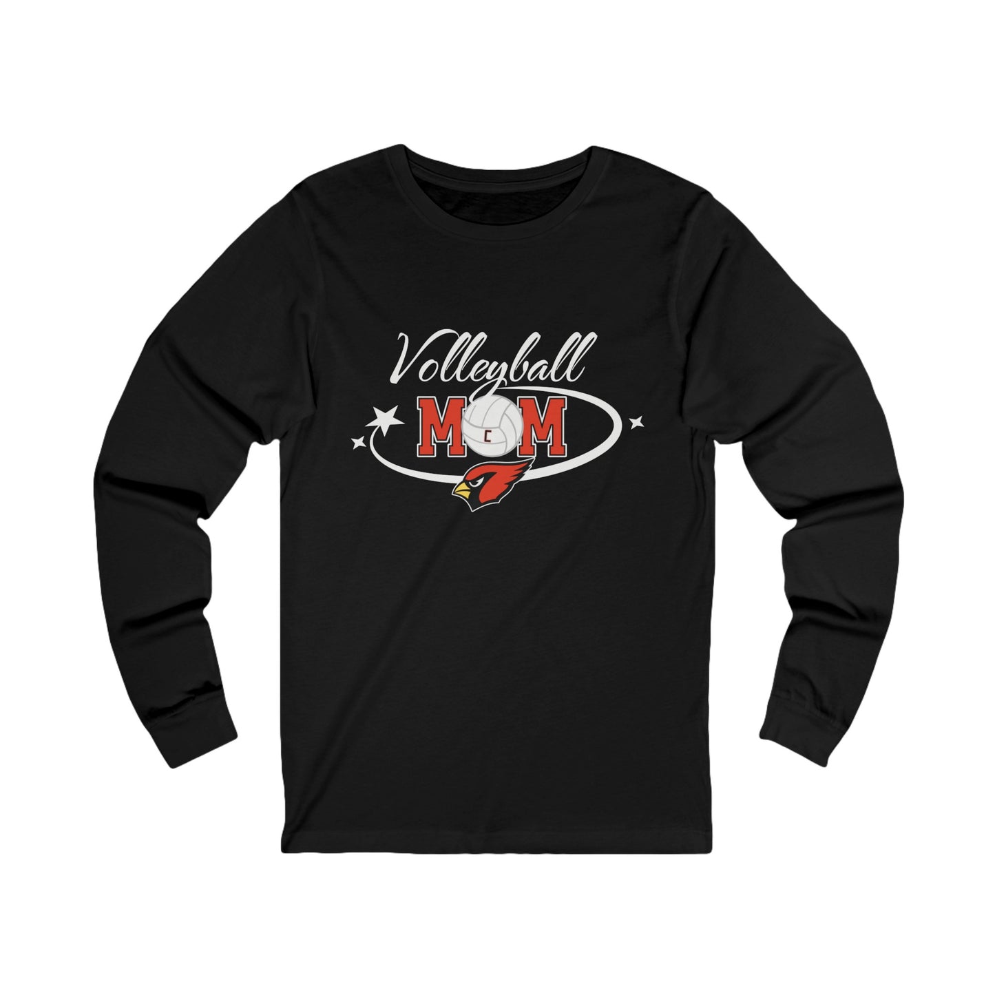 Volleyball Mom, Long Sleeve Tee