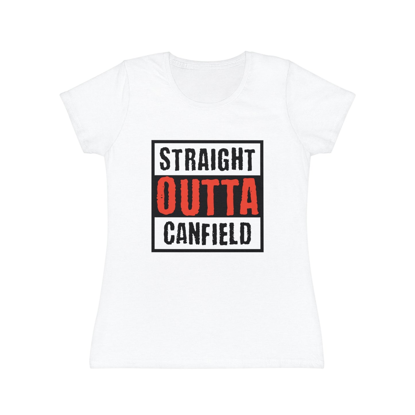 "Straight Outta Canfield" Women's Iconic T-Shirt