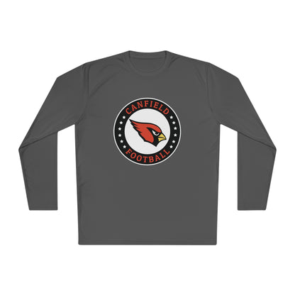 Canfield Football Badge, Moisture-Wicking Long Sleeve Tee