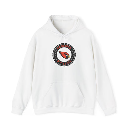 Canfield Football Badge, Hooded Sweatshirt