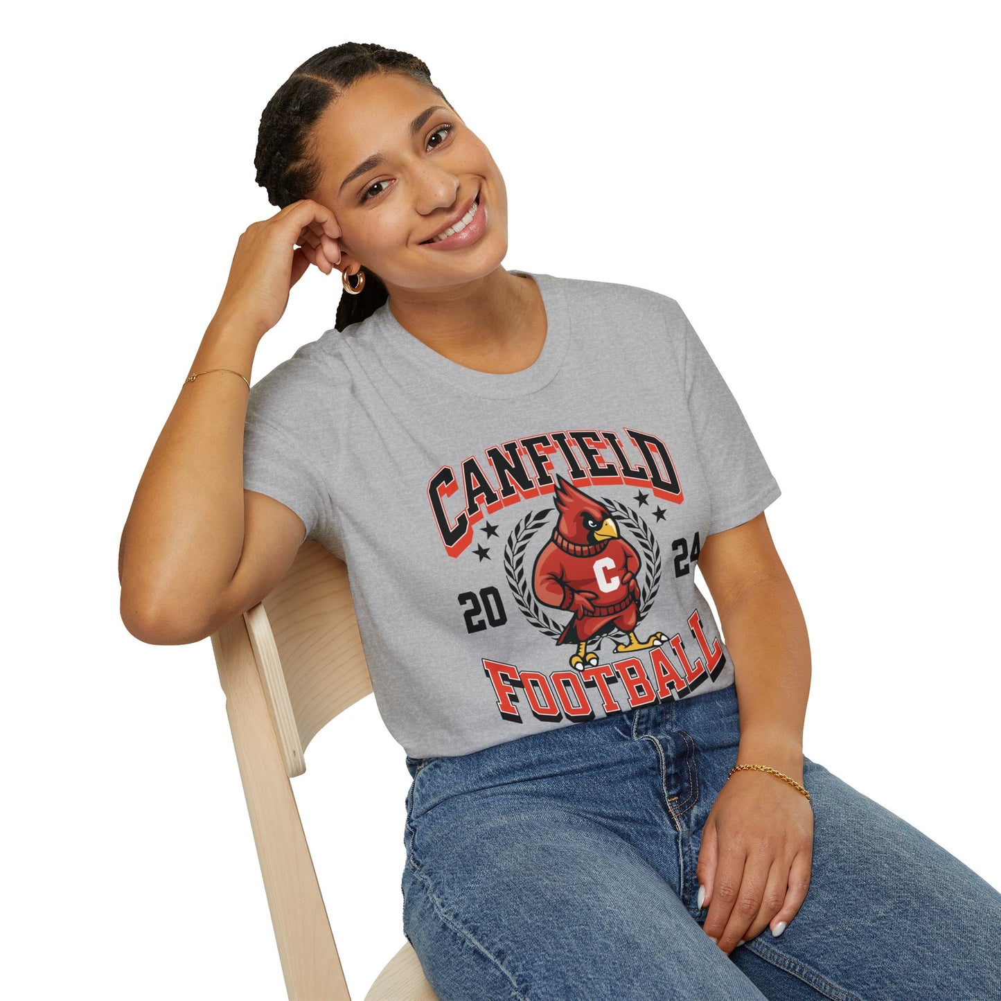 2024 Canfield Football, Softstyle T-Shirt