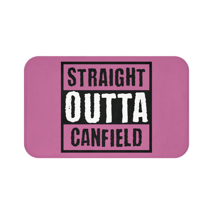 "Straight Outta Canfield" Bath Mat