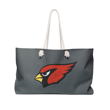 Canfield Football State Champion Weekender Bag, Red Cardinal