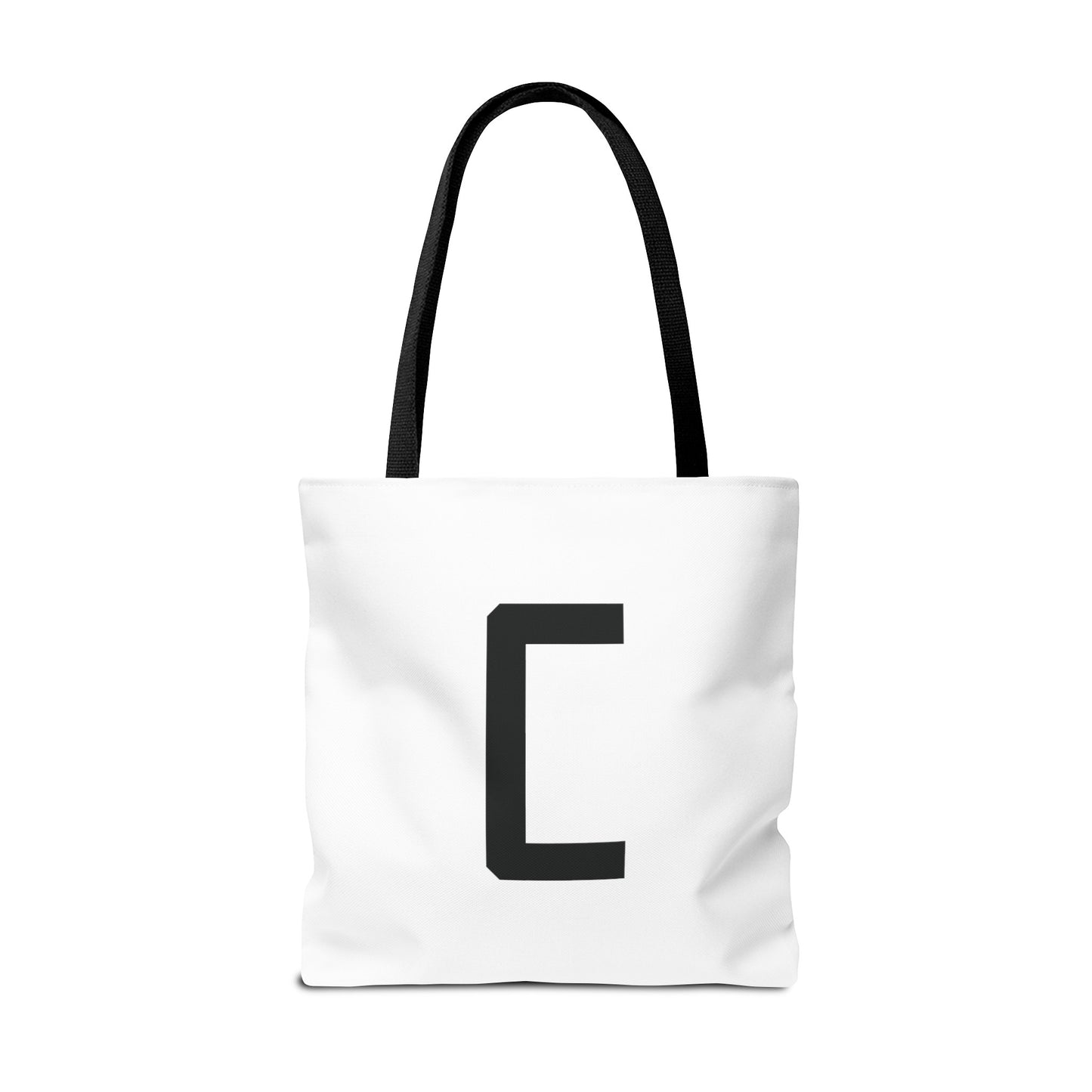 "Straight Outta Canfield" Tote Bag, Black "C"