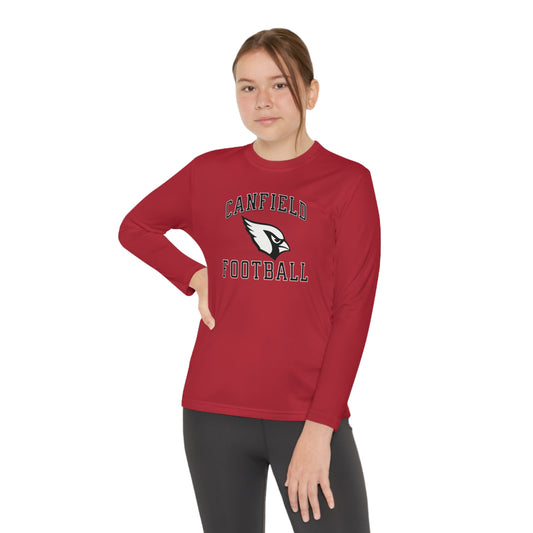 Canfield Football, Youth Long Sleeve Competitor Tee