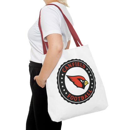 Canfield Football Tote Bag, Black "C"