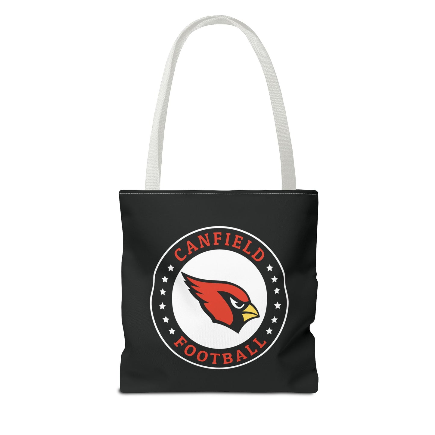 Canfield Football Tote Bag, Badge & White "C"