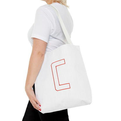 Canfield Football Tote Bag, Badge & White "C"