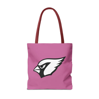 "Straight Outta Canfield" Tote Bag, White Cardinal