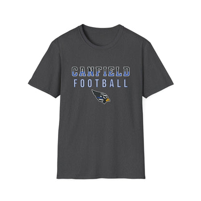 Back-the-Blue (Color Cut) Canfield Football Softstyle T-Shirt