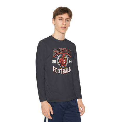 2024 Canfield Football, Youth Long Sleeve Competitor Tee