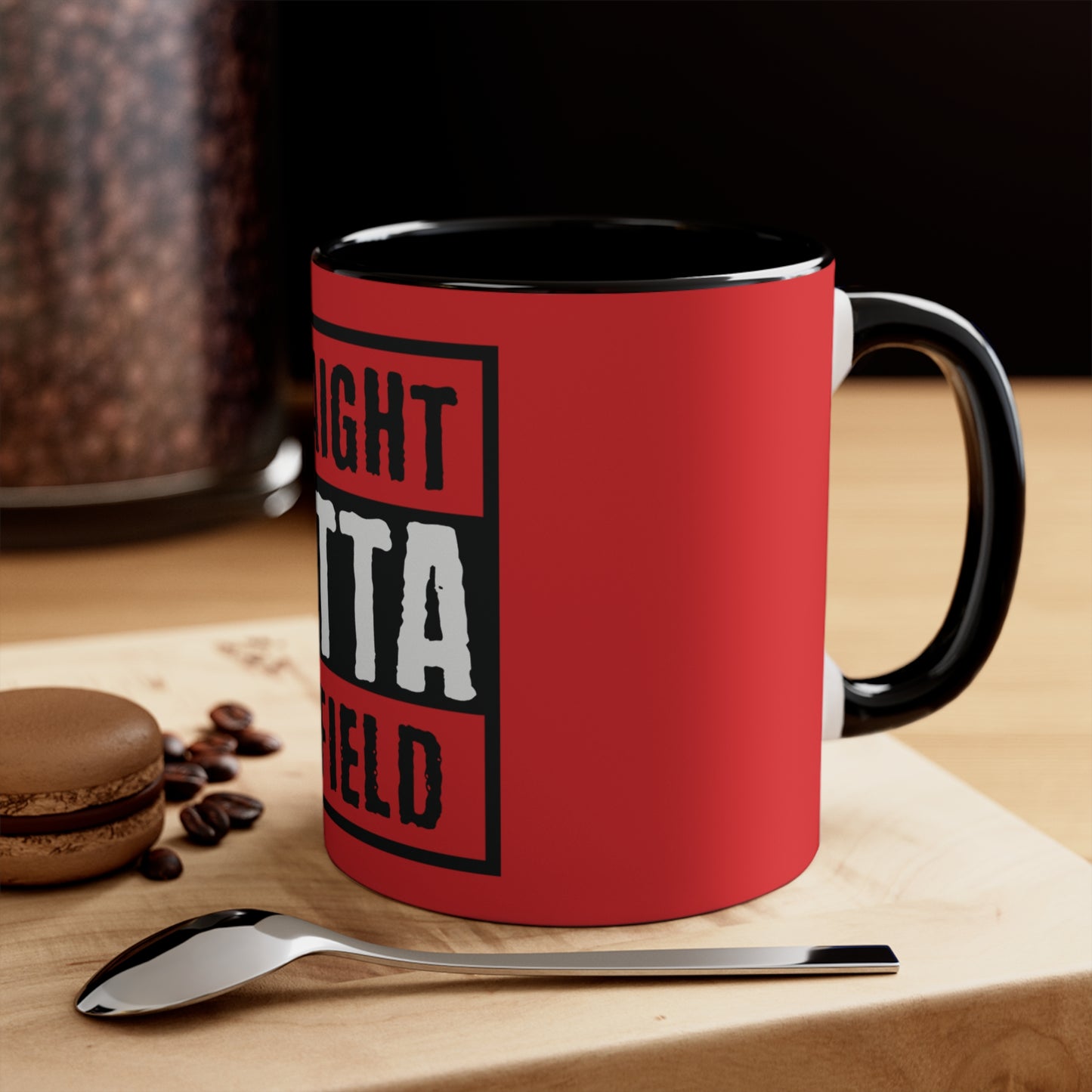 "Straight Outta Canfield" Multi-Tone Coffee Mug