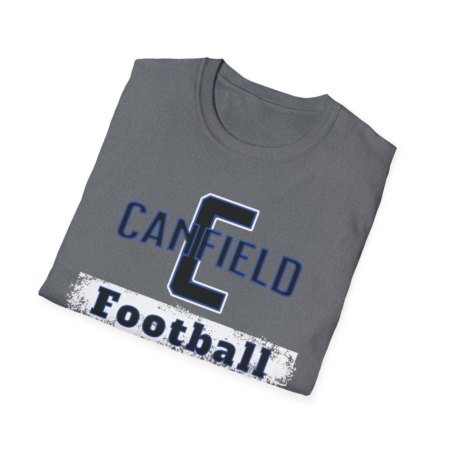 Back-the-Blue Canfield Football Softstyle T-Shirt