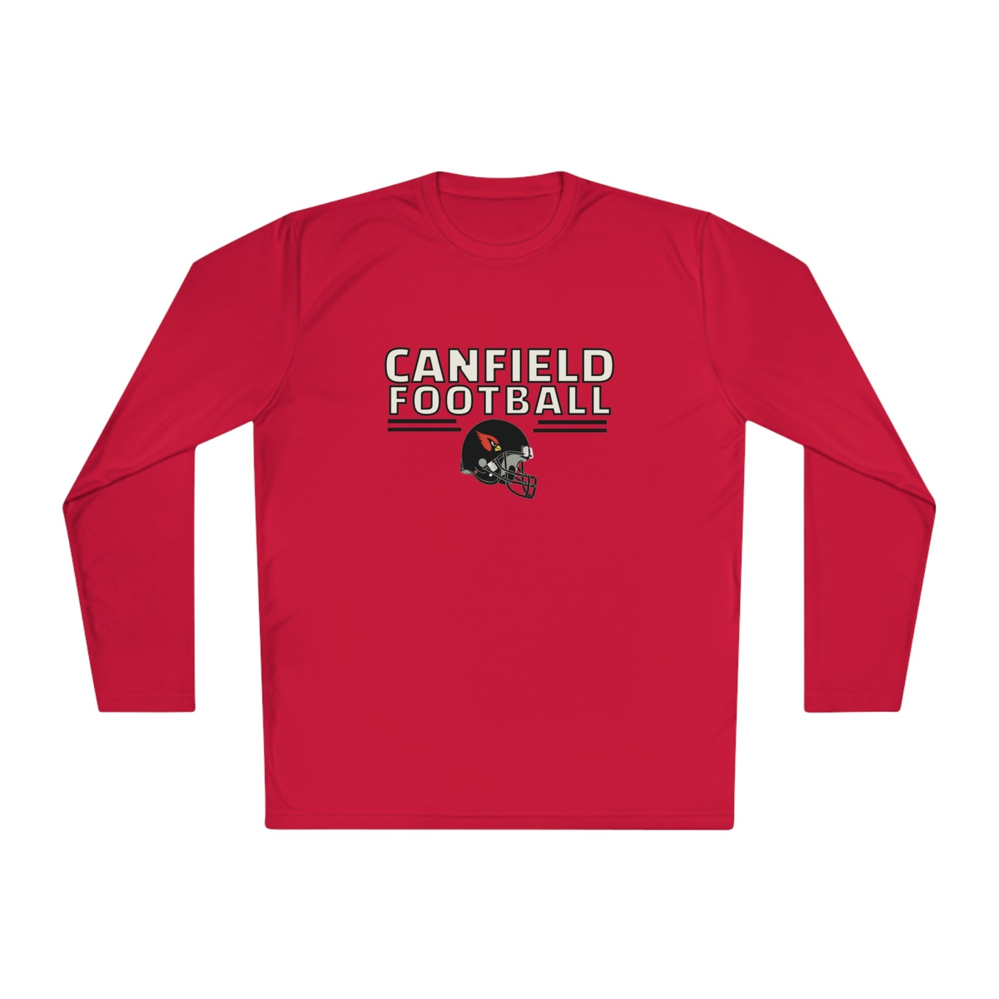 Canfield Cardinals (Football), Moisture-Wicking Long Sleeve Tee