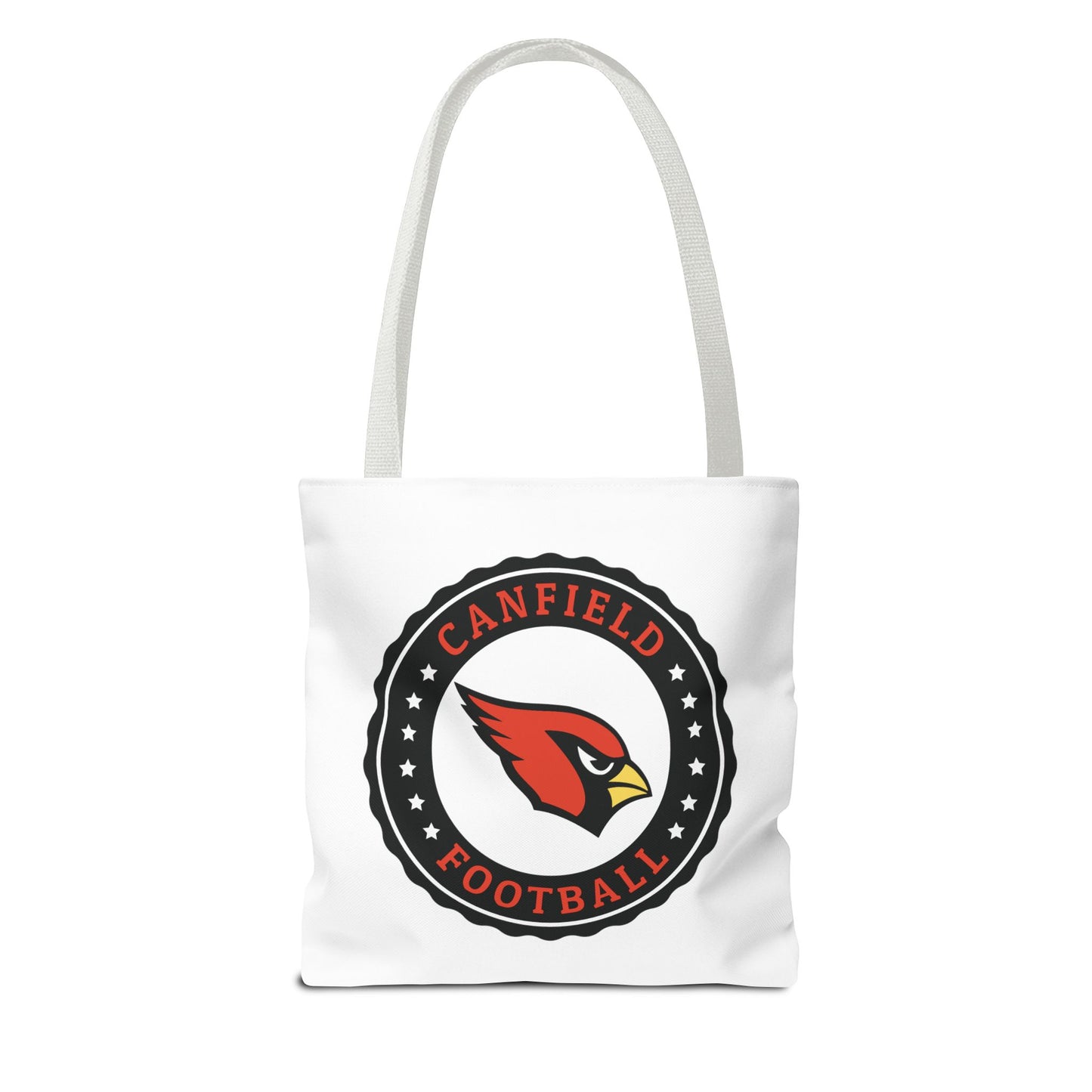 Canfield Football Tote Bag, Badge & White "C"