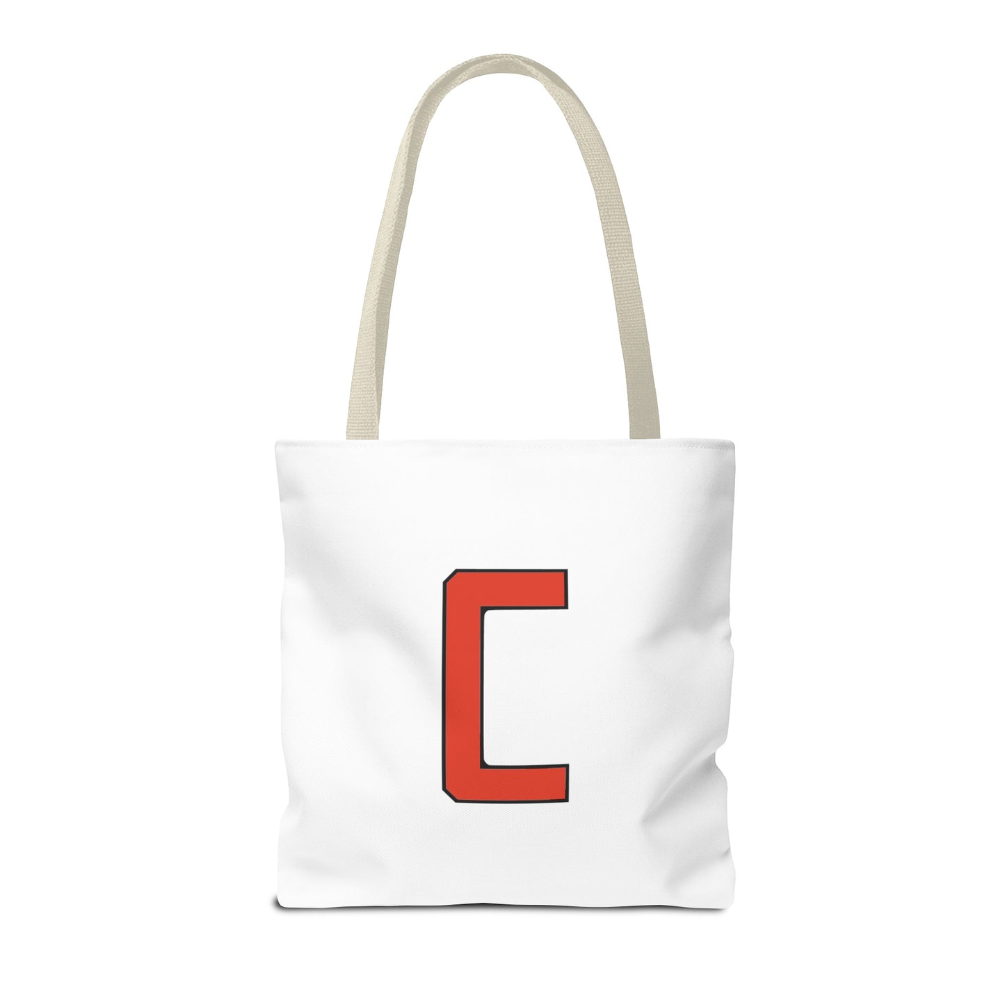 "Straight Outta Canfield" Tote Bag, Red "C"