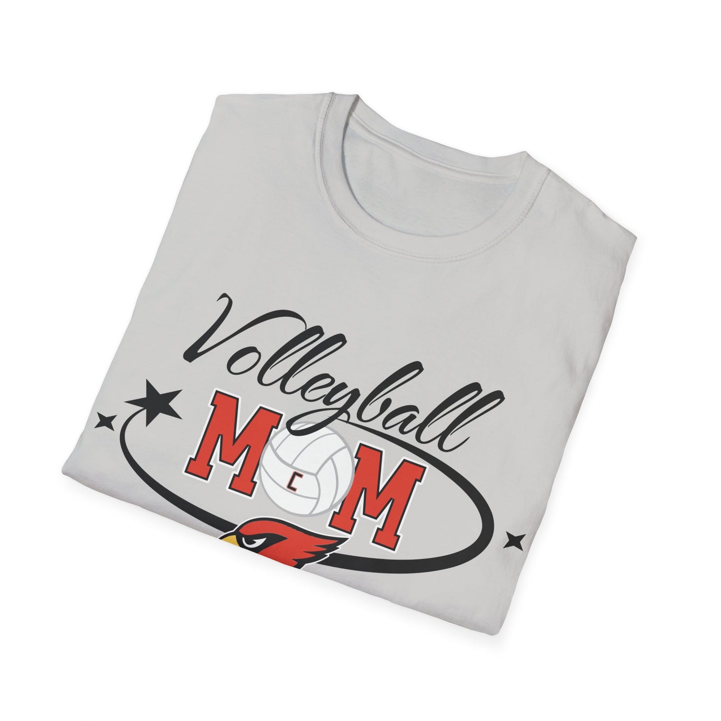 Volleyball Mom Softstyle T-Shirt