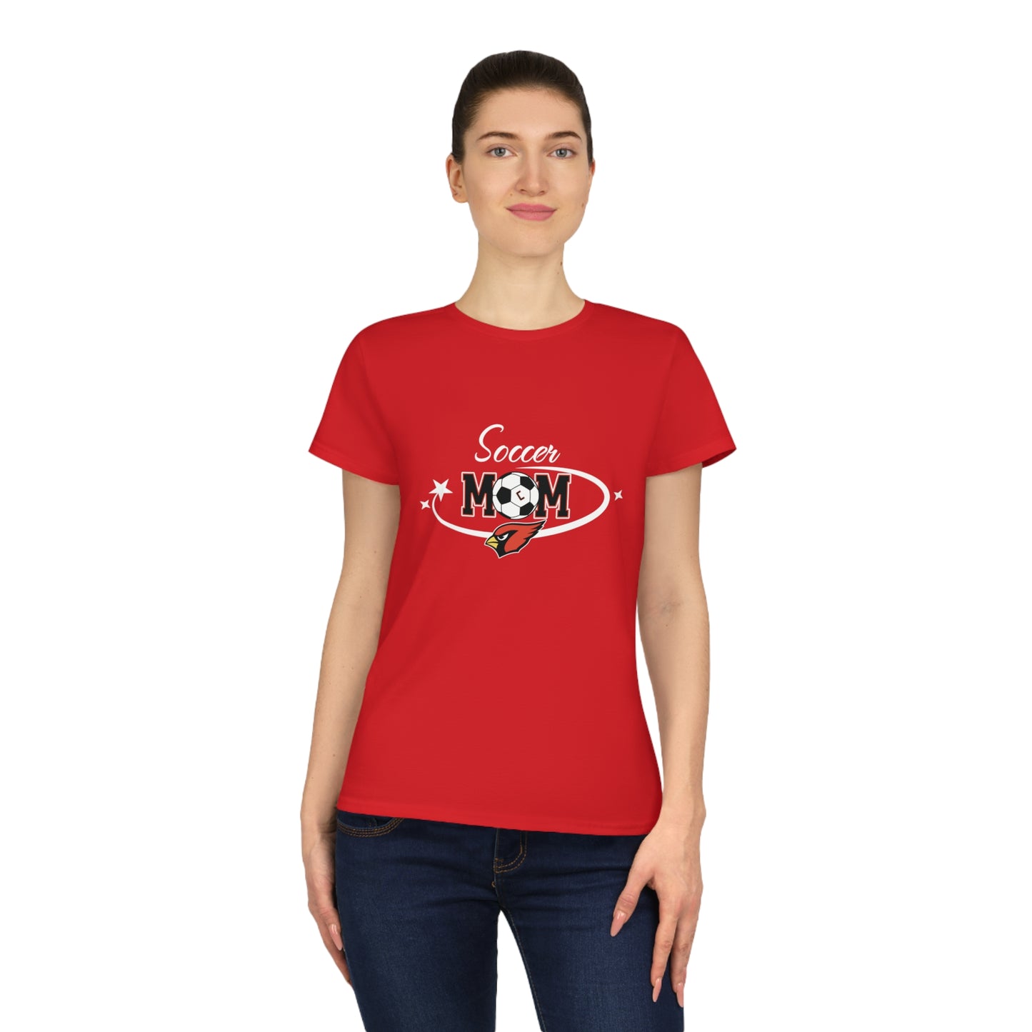 Soccer Mom, Ladies' Cotton T-Shirt