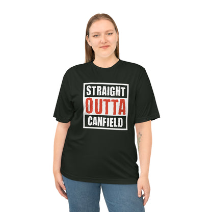 "Straight Outta Canfield"  Zone Performance T-shirt