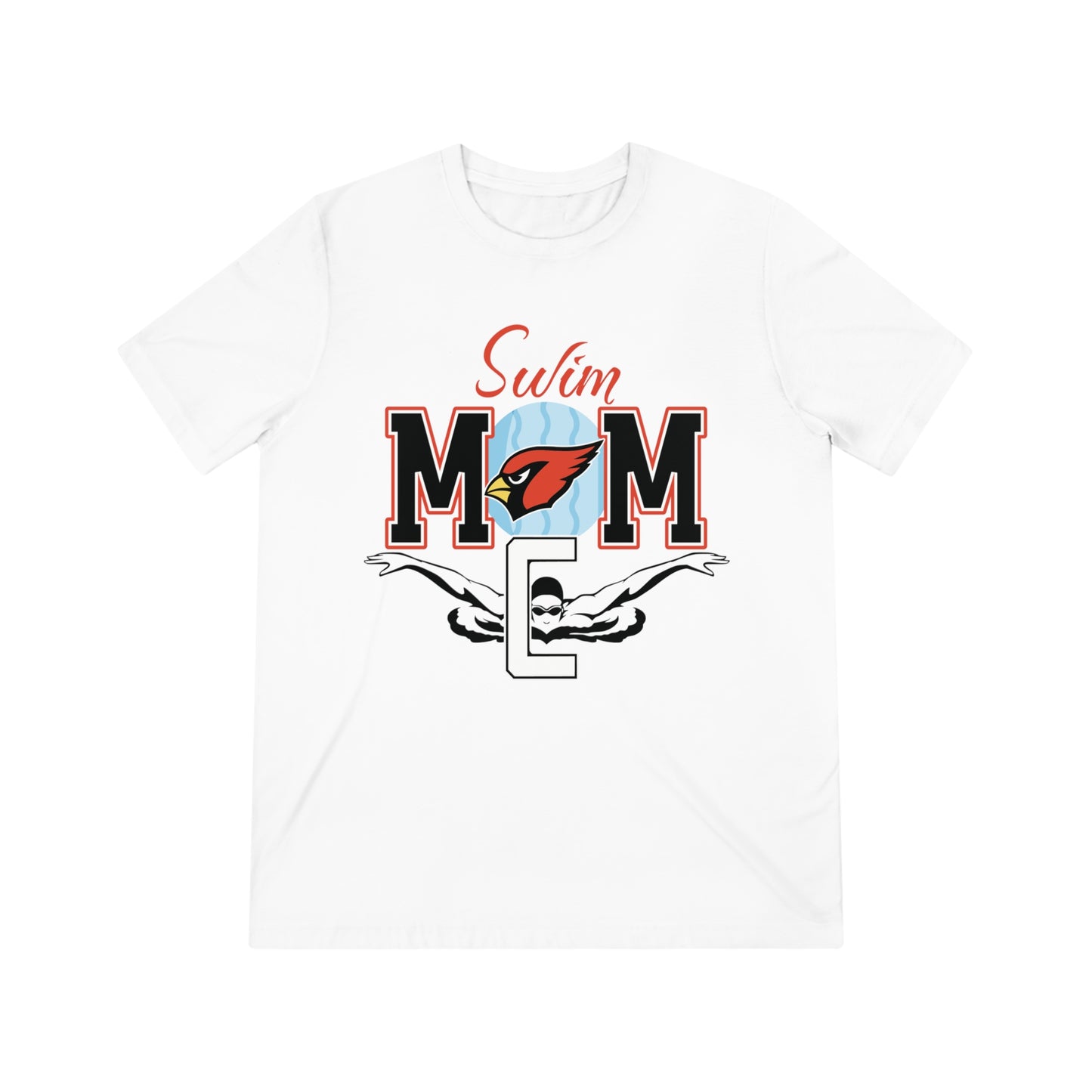 Swim Mom Triblend Tee