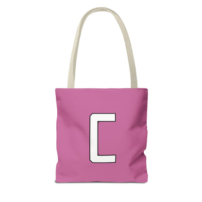 "Straight Outta Canfield" Tote Bag, White "C"