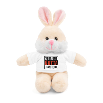 Stuffed Animals w/"Straight Outta Canfield" Tee