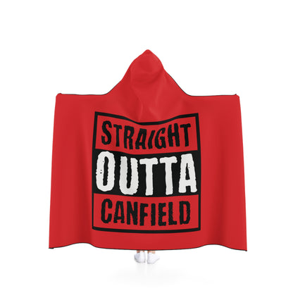 "Straight Outta Canfield" Hooded Blanket