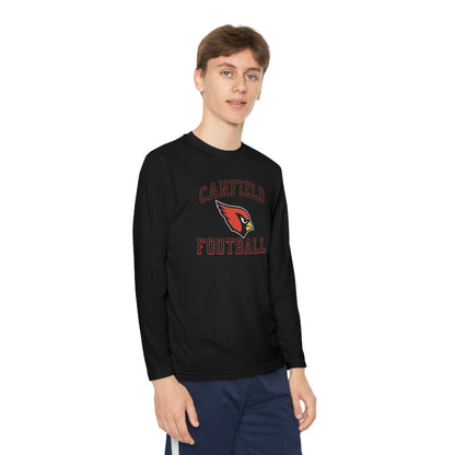 Canfield Football, Youth Long Sleeve Competitor Tee