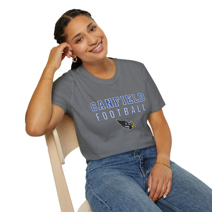 Back-the-Blue Canfield Football Softstyle T-Shirt