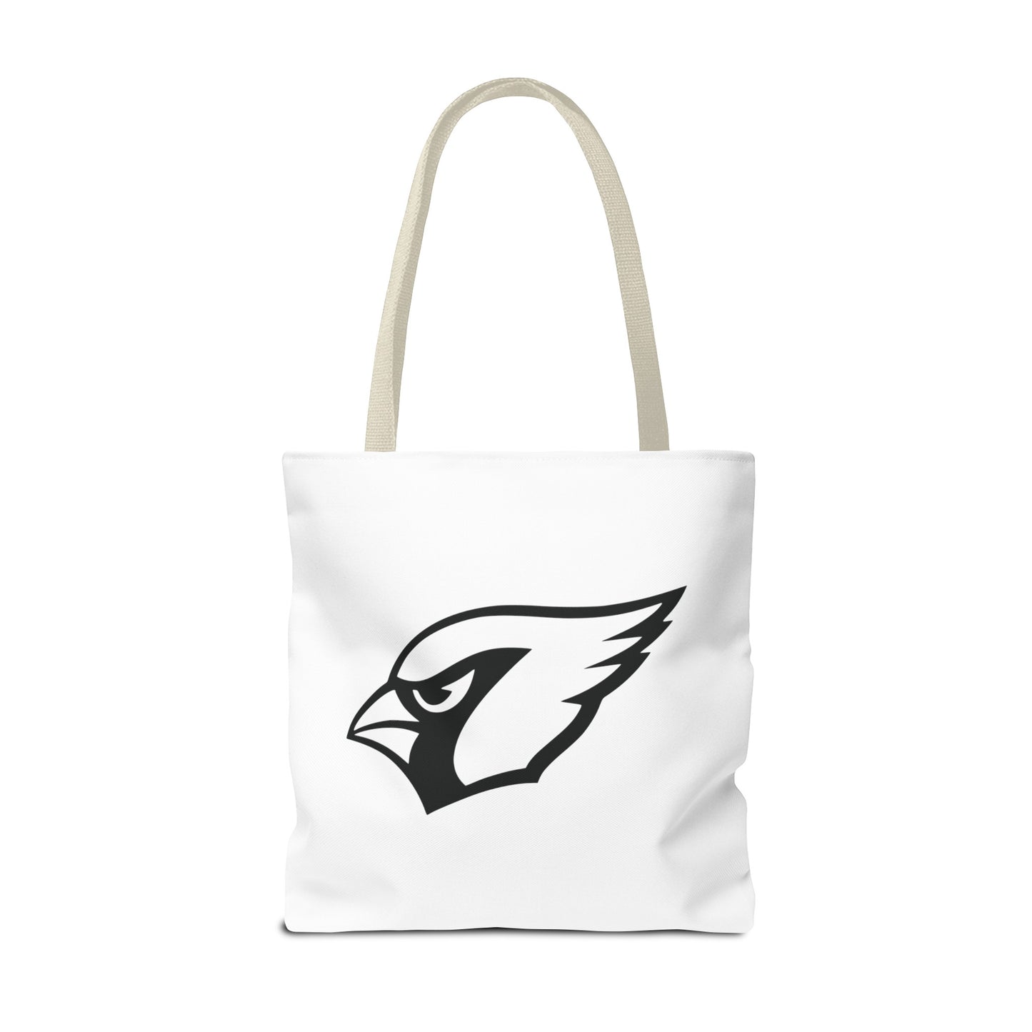 Canfield Tote Bag, White Cardinal & White Canfield "C"