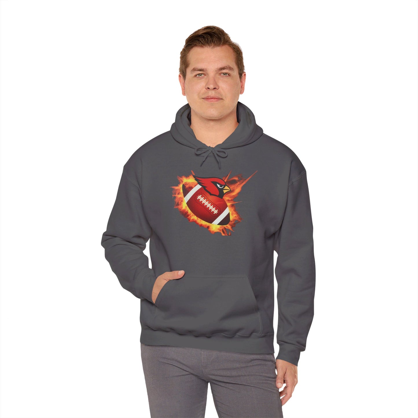 Canfield Football (Fire), Hooded Sweatshirt