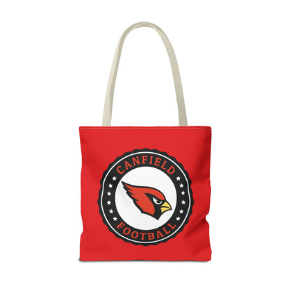 Canfield Football Tote Bag, Badge & Black "C"