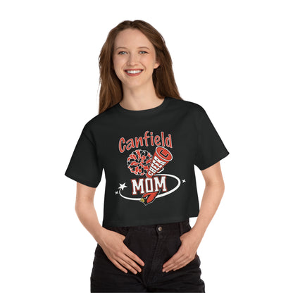 Cheer Mom, Women's Cropped T-Shirt