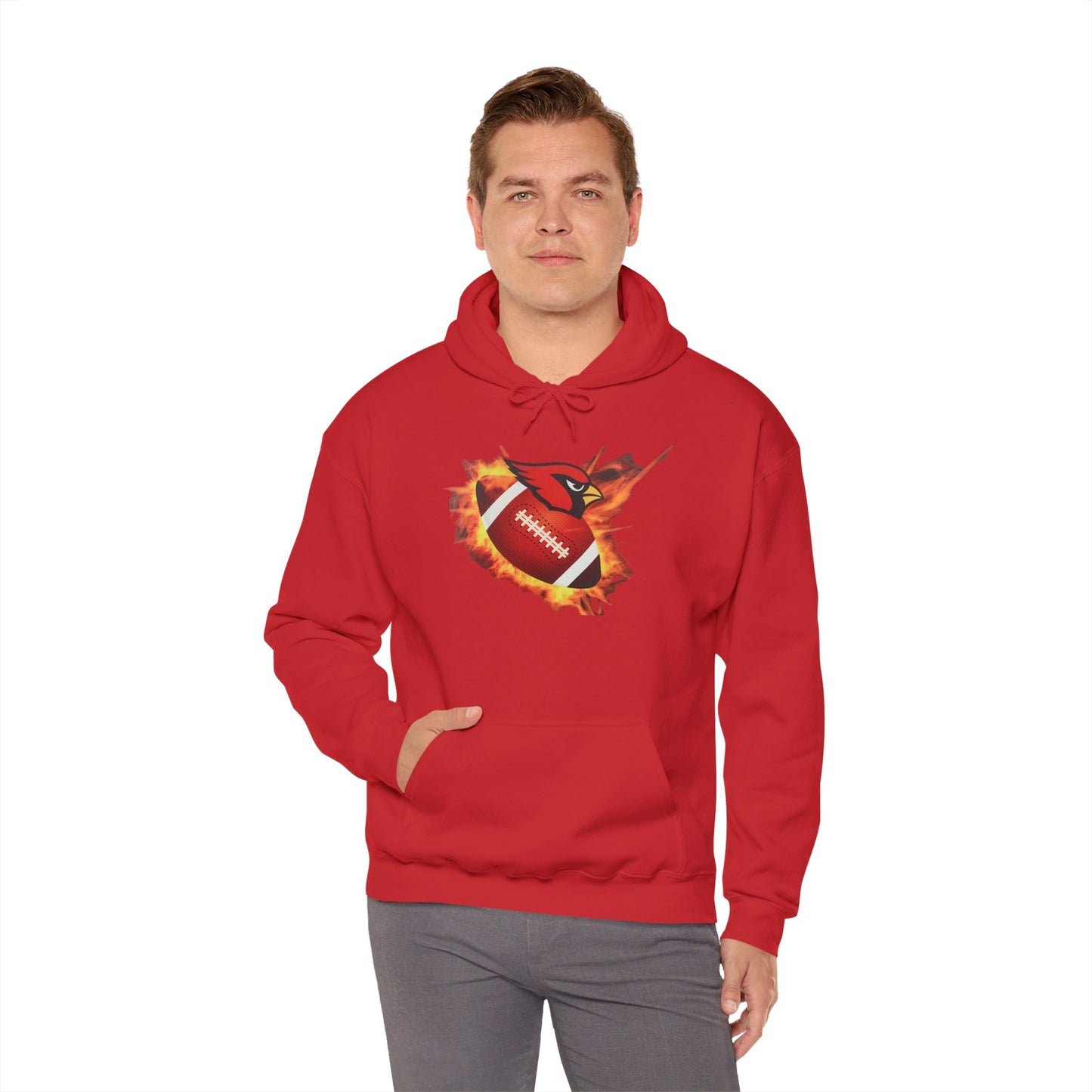 Canfield Football (Fire), Hooded Sweatshirt