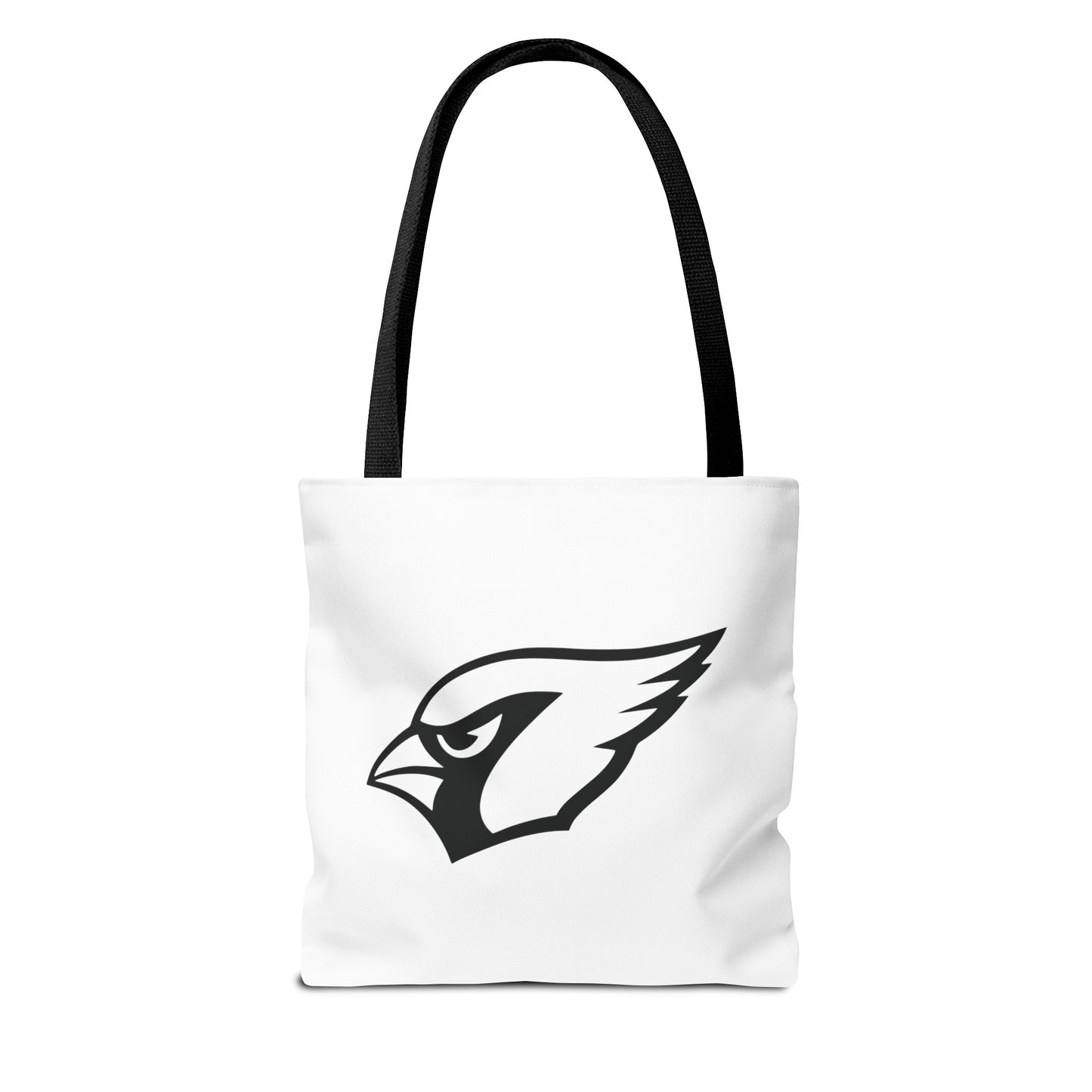 Canfield Tote Bag, White Cardinal & White Canfield "C"