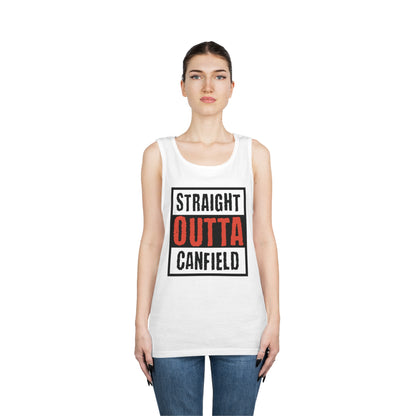 "Straight Outta Canfield" Heavy Cotton Tank Top