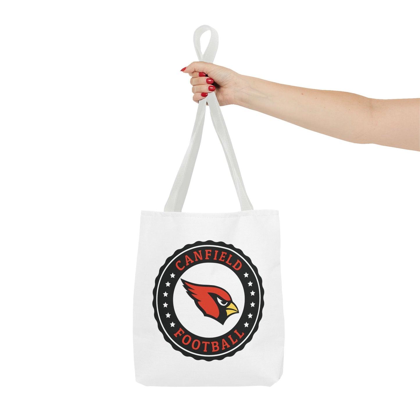 Canfield Football Tote Bag, Black "C"