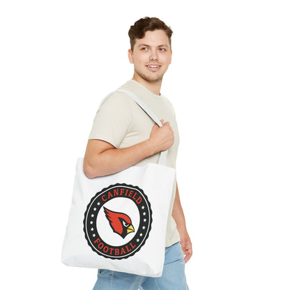 Canfield Football Tote Bag, Black "C"