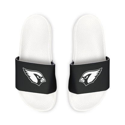 Men's Slide Sandals, White Cardinal