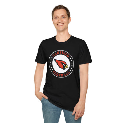 Canfield Football Badge, Softstyle T-Shirt