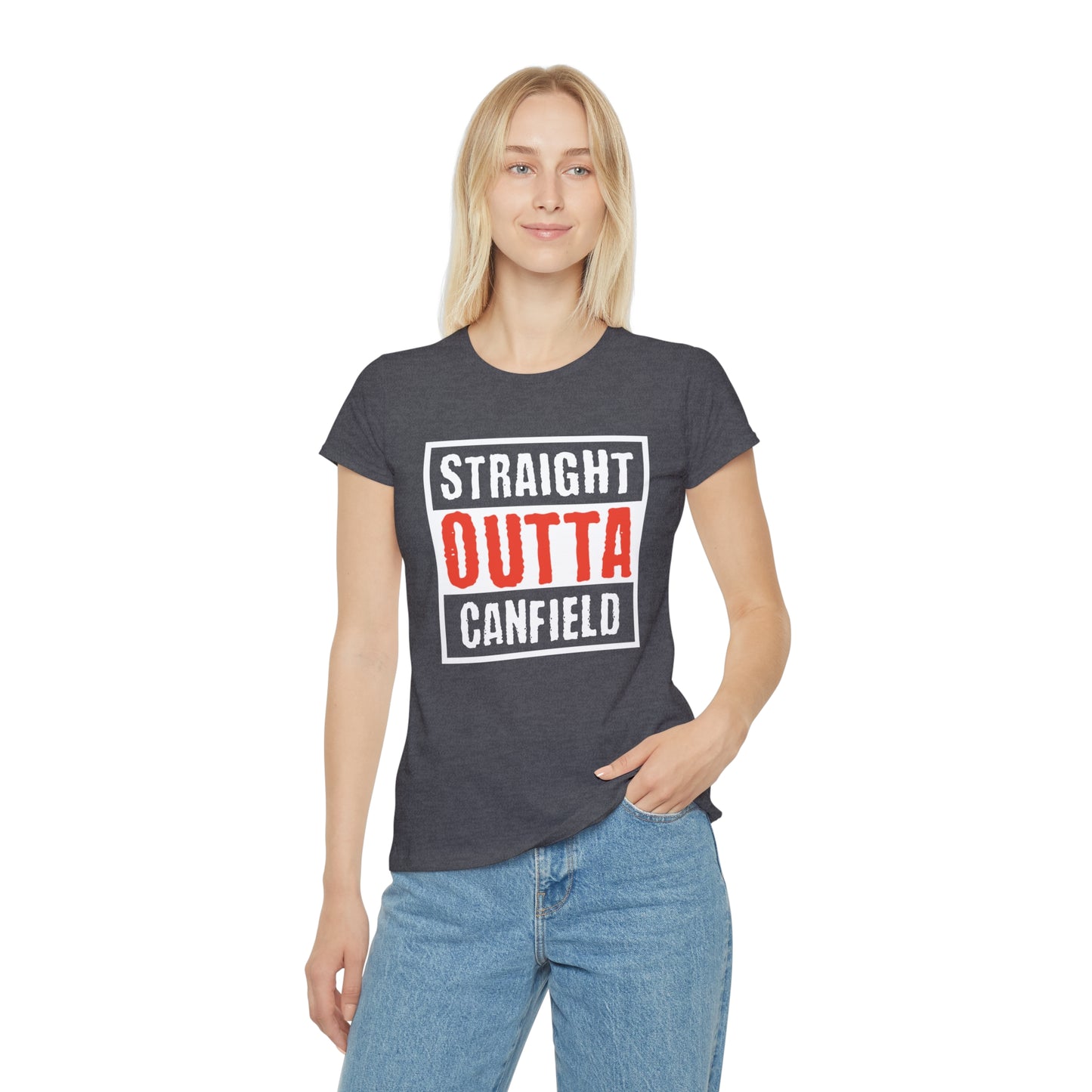 "Straight Outta Canfield" Women's Iconic T-Shirt